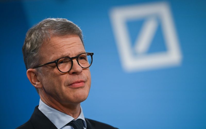 «Europa spielt unter seinen Möglichkeiten»: Deutsche-Bank-Chef Sewing dringt auf Reformen. (Archivbild)